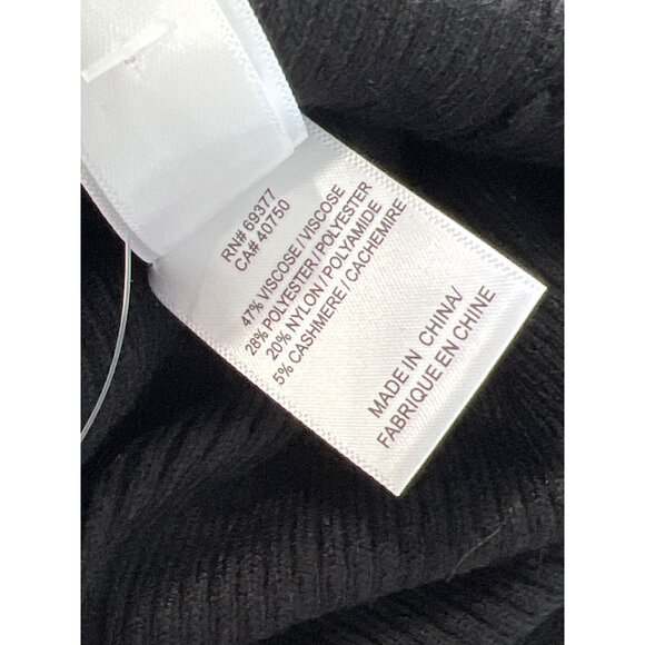 Wynne Layers Kiss of Cashmere Butterfly Turtleneck Sweater Size 1X Knitwear NEW - Picture 4 of 6